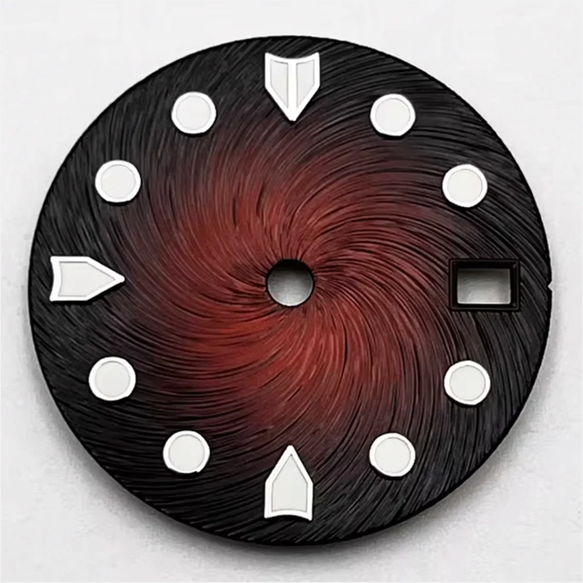 28.5mm Watch Dial For NH35 NH35A Movement Green Luminous Coloured Gradient Dial Fit 3 OClock Crown 3