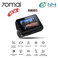 70mai A800 / A800S 4K Smart Dash Cam Built-in GPS ADAS Camera UHD Cinema-quality Image 24H Parking SONY IMX415 140FOV