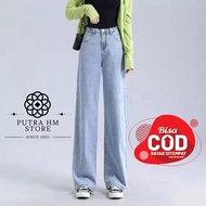 Celana Jeans Loose Highwaist Loose Jeans Wanita Celana Jens Kulot Loose Jeans Celana Panjang boifren