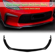 Car Front Bumper Spoiler Splitter Lip Lower Guard For Toyota GR86 2022 2023