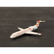 Herpa 1:500 Austrian Airlines 奥地利航空 Fokker 100 飞机模型