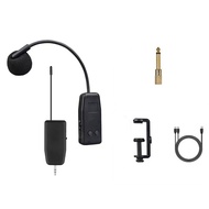 [themremain]-2.4G Wireless Microphone System Clip over Instrument Receiver Transmitter Sound Live Me
