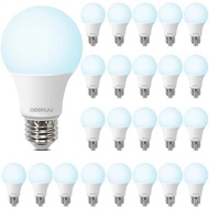 LED Light Bulbs Daylight 5000K, 60 Watt Equivalent LED Bulbs, A19 Standard Bulbs, 800 LM, 15000 Hour