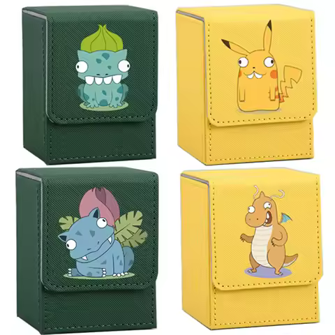 Pokemon Card Box Legendary Beast Series Qqikachu Vaporeon Venusaur Charizard Gengar Anime Tcg Ptcg T