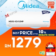 FREE INSTALL - MSXS Midea 1.0HP-2.5HP Inverter Air Cond With Ionizer