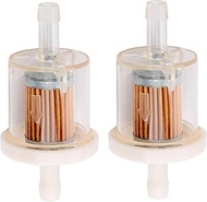 2 Pack 49019-0027 1/4 Inline Fuel Filter 49019-0014 49019-7001 for Kawasaki FX481V FX541V FX600V FX6