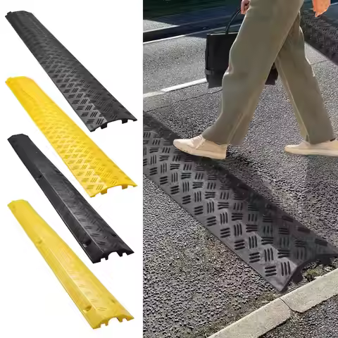 Cable Protector Ramp Extension Cable Floor Protector Power Lines Extension Cord Cover Cable Protecto