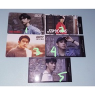 Photocard JAEBEOM JINYOUNG GOT7 JAPAN EDITION