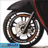 Tire sticker, tire bomb "Michelin"