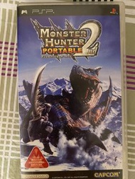 PSP GAME MONSTER HUNTER 2 芒亨2 日文版