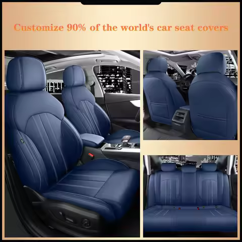 Custom Leather Car Seat Covers For Bmw F10 E46 E39 F11 F40 Z4 G20 X5 X3 X1 F44 Waterproof High Quali