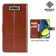 FLIP COVER SAMSUNG A80 WALET LEATHER FLP QUALITY LEATHER WALLET samsung a80