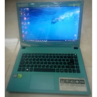 laptop Acer core i5 screen 14 inci