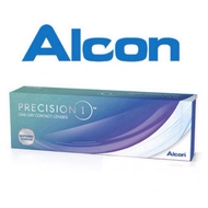 (New Stock) 5pieces Trial pack Alcon Precision 1 Daily Disposable Silicone Hydrogel Clear Contact Le