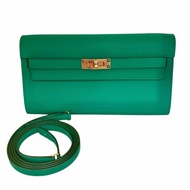 HERMES 愛馬仕 KELLY TO GO 綠色 斜背包