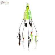 Alabama Rig Cm Silicone Spin Freely Fishing Spinner Bass Easily Mash Up