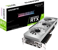 GIGABYTE GeForce RTX 3080 Vision OC 10G Graphics Card 3X WINDFORCE Fans LHR 10GB 320-bit GDDR6X GV-N3080VISION OC-10GD REV2.0 Video Card