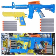 Blaster Gun Air Nerf Toy Gun Bundle Game With Suction Bullets