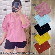 Top Wanita lgn 3p4 Pocket kcg 2237