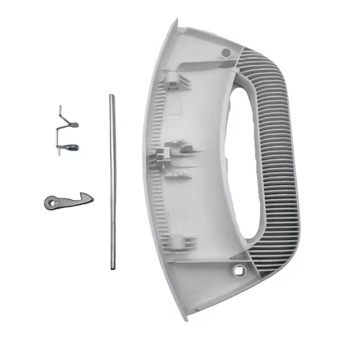 C00507932 White Door Handle Kit Compatible with Hotpoint Indesit C00285747 C00287785, 482000088470, 