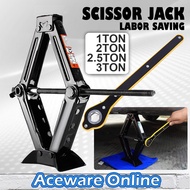 Manual Scissors Jack Car Heavy Duty Car Jack Kereta Jack Tayar Jek Kereta Lifting Car Jack Handle Lift Tyre Jacks