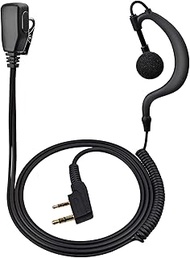 Walkie Talkie Earpiece with Mic Headset Compatible with Baofeng UV5R 888S UV-82HP Kenwood 2 Way Radi