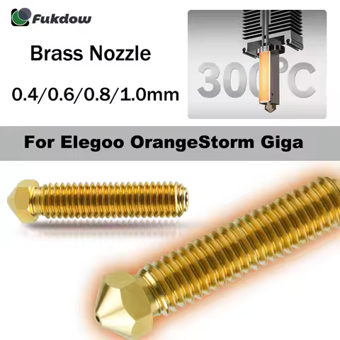 Orangestorm Giga Printhead Nozzle For ELEGOO OrangeStorm Giga Nozzles Hotend Kit For OrangeStorm Gig