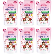 (BUNDLE OF 6) KIREI KIREI ANTI-BACTERIAL HAND SOAP REFILL - BERRIES 200ML - BEAUTY LANGUAGE