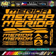 MERIDA MTB Frame Decals Sticker More Color