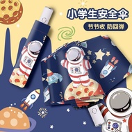 Payung keselamatan kanak-kanak anti-pantulan automatik penuh budak lelaki dan budak perempuan pelaja