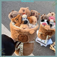 Capybara plush bouquet Cute Capybara doll flower Birthday gift bouquet Valentine gift bouquet
