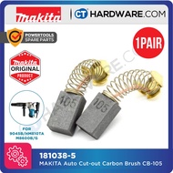 MAKITA 181038-5 AUTO CUT-OUT CARBON BRUSH CB105 FOR CORDED TOOLS 9045B / HM0810TA / M8600B/G