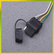 4 Wire Flat Extension 4-Way Flat Connector Plug Socket for Trailer  erkenai