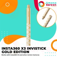 Insta360 Action Camera Invisible Selfie Stick Gold Edition for Insta360 Action Camera