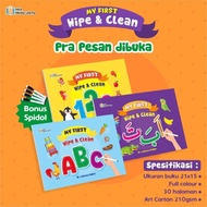 My First Wipe & Clean | Children's Activity Book (bundling contains 3) | Iska Media activity book fo