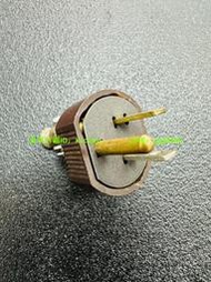 美國GE通用電源插頭，早期電木一字螺絲、造型別致典雅，地線帶