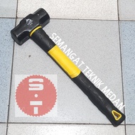 3LB HAMMER BODEM HAMMER STONE CRUSHER HAMMER FIBER HANDLE 3 LB