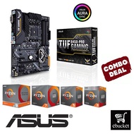 ASUS TUF B450-PRO GAMING AMD MOTHERBOARD + AMD RYZEN CPU COMBO PROMO