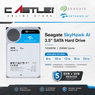 Seagate SkyHawk AI Surveillance HDD 8TB 10TB 12TB 16TB 20TB SATA 7200RPM 256MB