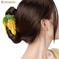 CHICSUMMER Food Hair Corn and Chili Peppers Vegetables Eco-Friendly Hair Clips Hair Accessories for 