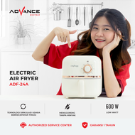 Advance Air Fryer low watt ADF-24A air fryer advance Mesin Penggoreng Tanpa Minyak anti lengket