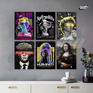 COZY A2 Minimalist Aesthetic Culture Display Room Decoration Frame Wall Decoration (42x60cm)