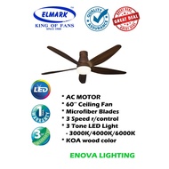 ELMARK CEILING FAN 5 BLADES 60 INCH (FORD 15)