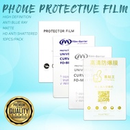 Universal Protective Film Cuttable Phone Screen Film 120mm x 180mm 10pcs/pack