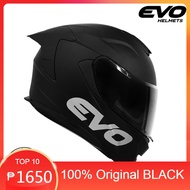 【SALE】 √ HOT EVO GT-PRO Plain Full Face Dual Visor Helmet