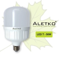 H[ALETKO] LED T50W Giant Light Bulb E27 (6500K Daylight, 2700K Warm White).