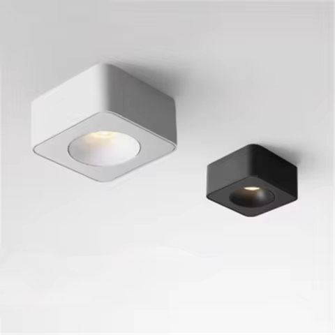 Surface Mounted Ultra-thin LED Downlight Osram Chip 9W12W15W18W20W Dimmable Ceiling Lamp Spotlights 