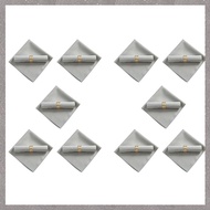 20Pcs 48X48cm Polyester Cloth Napkins for Restaurant Wedding Banquet Silver Gray
