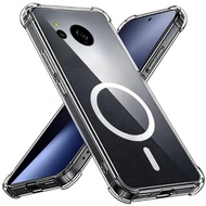 For Sharp Sense 8 Case Airbag Magnetic waterproof Transparent Fall precision Case for Sharp Sense8 B