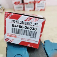 Toyota Alphard Anh10 Mnh10 Rear Brake Pad 04466-28030